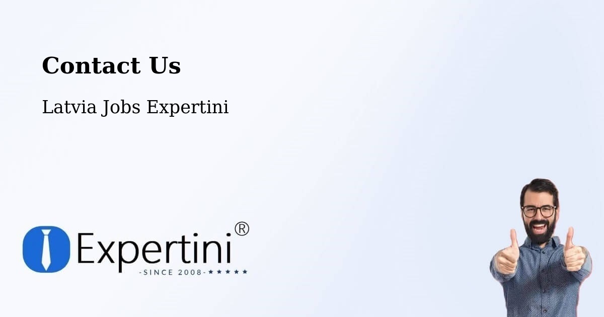 Contact Expertini – Alūksne - Latvia Jobs Expertini